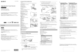 Sony HDR-AS100VB Operating instructions