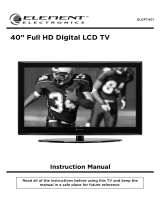 Element Electronics ELCFT191 User manual