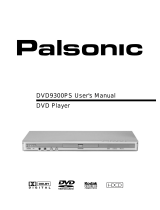 Palsonic DVD9300PS Owner's manual