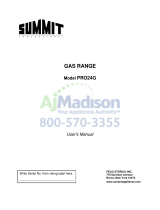 Summit PRO24G User manual