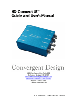 Convergent Design HD-Connect LE User manual