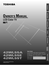 Toshiba 42WL55T User manual