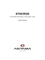 Akiyama SYNCRON Owner's manual