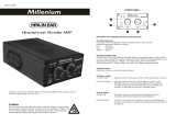 Millenium HPA In Ear User manual