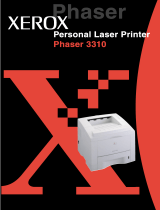 Xerox 3310 User manual