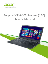 Acer Aspire V7-581 User manual