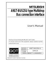 Mitsubishi Electric A9GT-BUS2SU type Multidrop Bus User manual