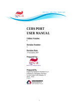 mca CERS Port User manual