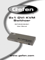 Gefen EXT-DVIKVM-241 User manual