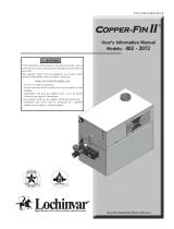 Lochinvar Copper-fin II 2072 User's Information Manual