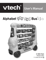 VTech Alphabet Tap Tap Bus User manual