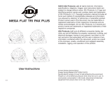 ADJ Mega TriPar Profile Plus User manual