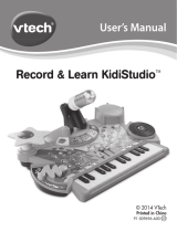 VTech Record & Learn KidiStudio User manual