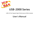 ICP DAS USA USB-2064 User manual