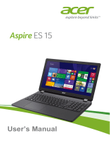 Acer Aspire ES1-531 User manual