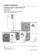 Mitsubishi Heavy Industries FDCW100VNX-A User manual
