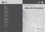 Sunix USB to RS-232 ComHub User manual