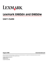 Lexmark 460dn - E B/W Laser Printer User manual
