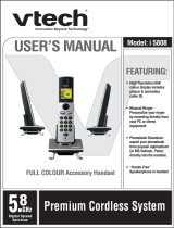 VTech I5808 - Cordless Extension Handset User manual