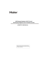 Haier 90502138 User manual