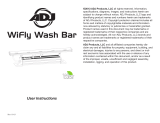 ADJ WiFLY Wash Bar User manual