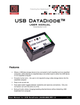 WiebeTech USB DataDiode User manual