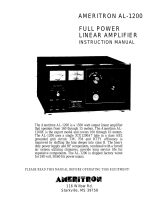 AMERITRON AL-1200J User manual