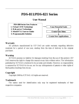 ICP PDS-811 User manual