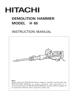 Hikoki H65 User manual