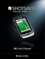 Snooper Shotsaver Tour Pro S430 User manual