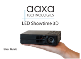 AAXA Technologies Showtime 3D User manual