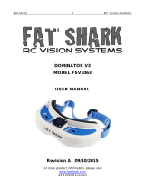 Fat Shark DOMINATOR V3 FSV1063 User manual
