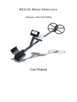 Nexus Metal Detectors User manual