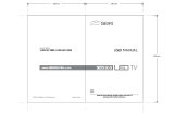 Seiki SE391TS User manual