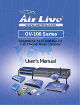 AirLive OV-100 Series User manual