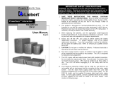 Liebert PS700RM-230 User manual