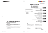 Mitsubishi SRK25ZMP-S Owner's manual