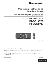 Panasonic PT-DZ110XE  ( ) User manual