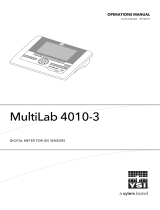 YSI MultiLab 4010-3 User manual