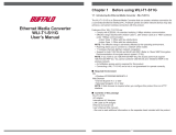Buffalo Technology WLI-T1-S11G User manual