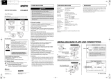 Sanyo VCC-9685VP User manual