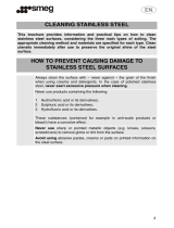 Smeg CPF30UGMR Owner's manual