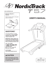 NordicTrack NTL61011.1 User manual