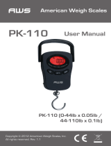 AWS PK-110 User manual