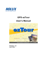 Holux GPS EZTOUR - VERSION 1.0 User manual