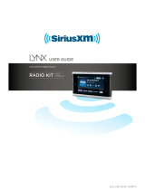 Sirius XM RAdio LYNX User manual