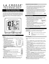 La Crosse Technology K84322 User manual