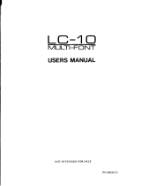 Star Micronics LC-10 User manual