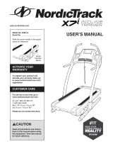 NordicTrack X7i Incline Trainer User manual