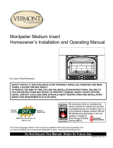 Vermont Castings Montpelier Owner's manual